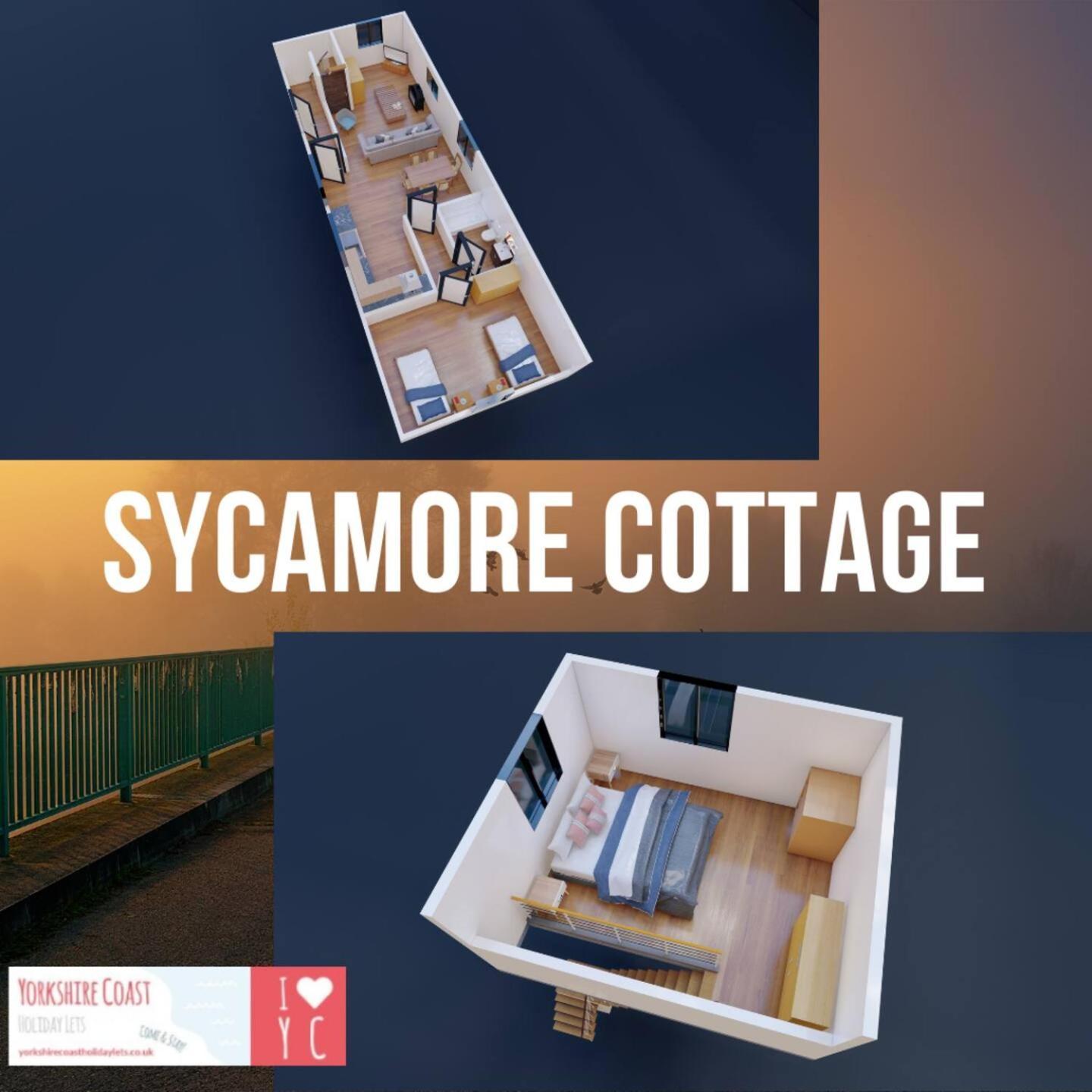 Sycamore Cottage, Falling Foss Waterfalls * Whitby